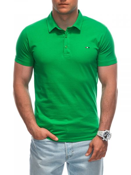 Поло тениска Edoti зелено