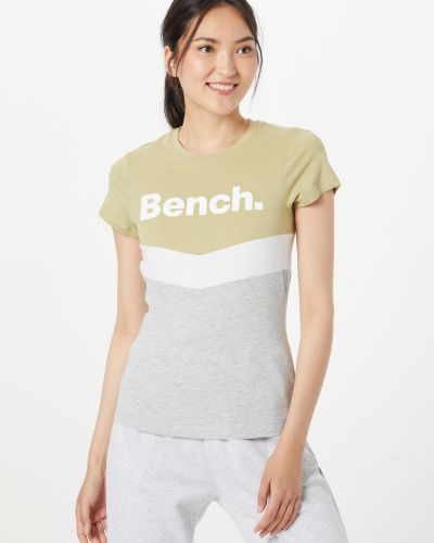 Majica s melange uzorkom Bench