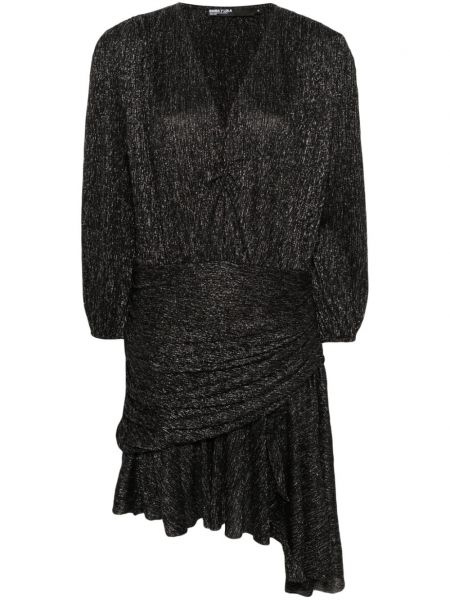 Asimetrična mini obleka Bimba Y Lola črna