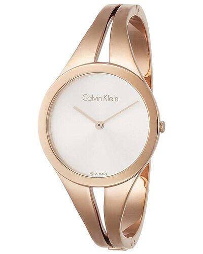 Złoty zegarek Calvin Klein
