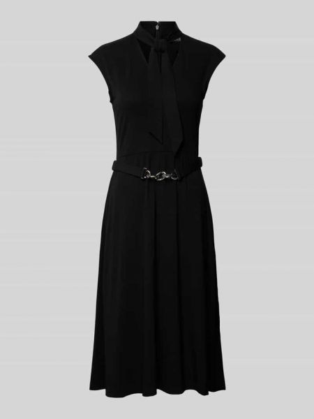 Sukienka midi Lauren Ralph Lauren czarna