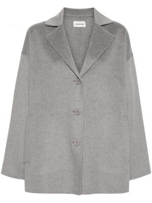 Krátký kabát P.a.r.o.s.h. sivá