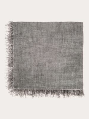 Pañuelo de lana Faliero Sarti gris