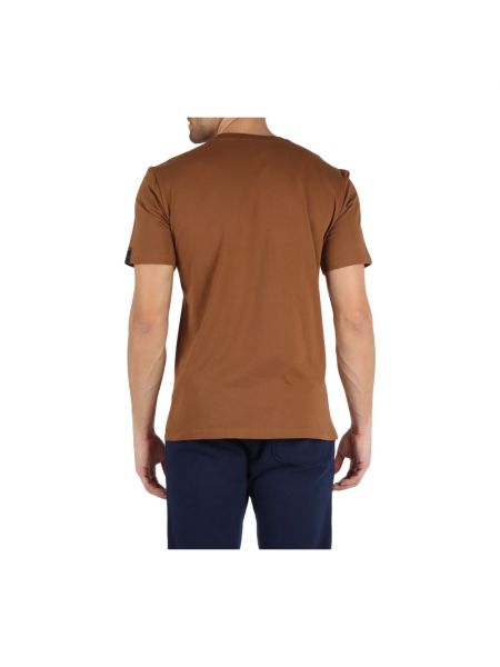 Camisa de algodón Replay marrón