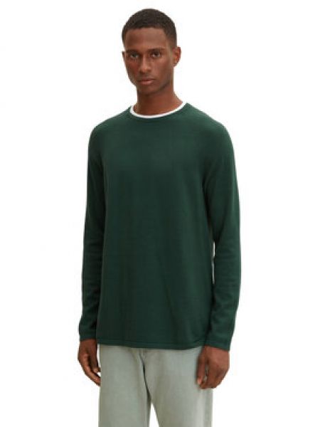 Зеленый свитер Tom Tailor Denim