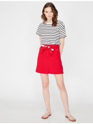 Mini sukně Koton červené