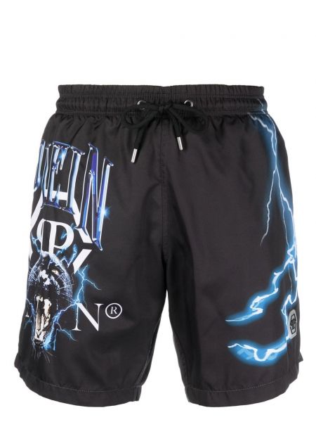 Bermuda kratke hlače s printom za plažu Philipp Plein