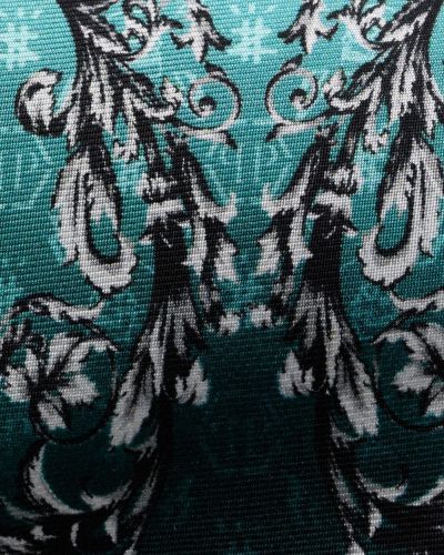 Corbata de seda Philipp Plein verde