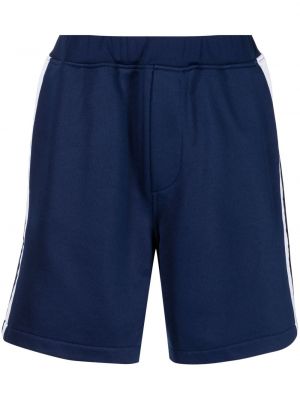 Sportshorts med mönster i ränder Dsquared2 blå