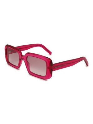 Розовые очки солнцезащитные Saint Laurent