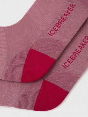 Čarape Icebreaker ružičasta