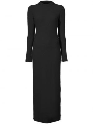 Černé dlouhé šaty Proenza Schouler