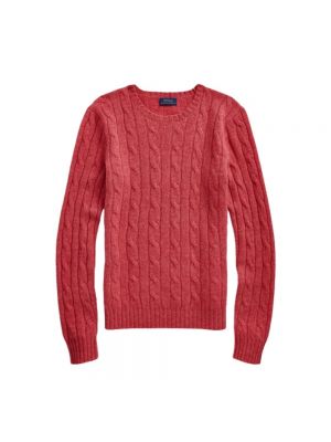 Sweter z kaszmiru Polo Ralph Lauren czerwony