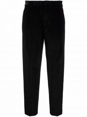 Pantaloni de catifea cord Woolrich negru