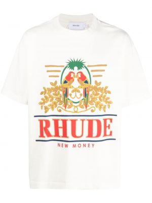 Μπλούζα με σχέδιο Rhude λευκό