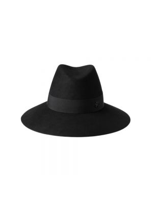 Wodoodporna czapka filcowa Maison Michel czarna