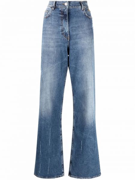 Straight leg jeans Msgm blu