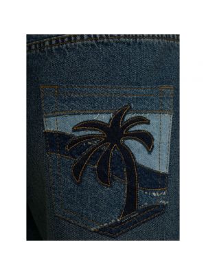 Pantalones cortos vaqueros Palm Angels azul