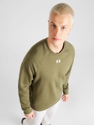 Relaxed флийс пуловер Under Armour бяло