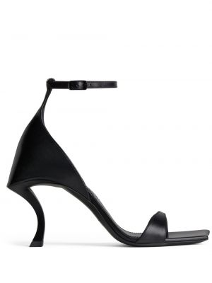 Kožne sandale Balenciaga crna