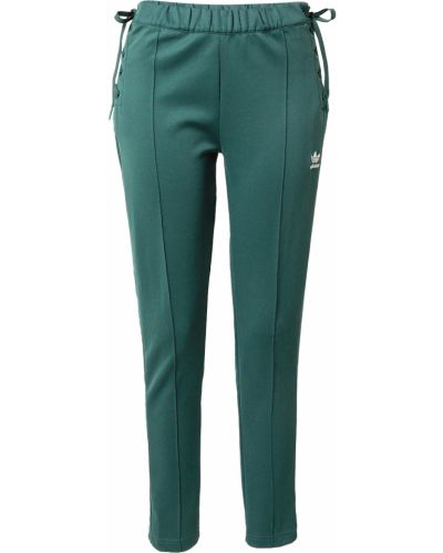 Στενό παντελόνι Adidas Originals πράσινο