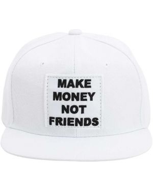 Czapka z haftem Make Money Not Friends