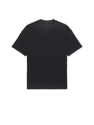T-shirt di cotone con stampa Represent nero