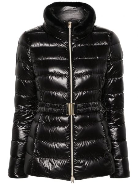 Jacke mit gürtel Herno schwarz