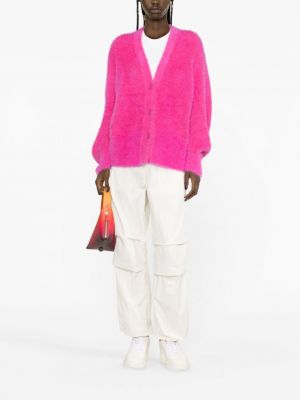 Strickjacke mit v-ausschnitt Stella Mccartney pink