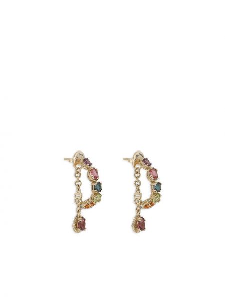 Boucles d'oreilles à boucle Dolce & Gabbana jaune