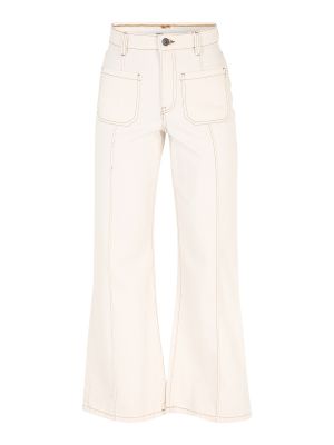 Bavlnené džínsy Cotton On Petite biela