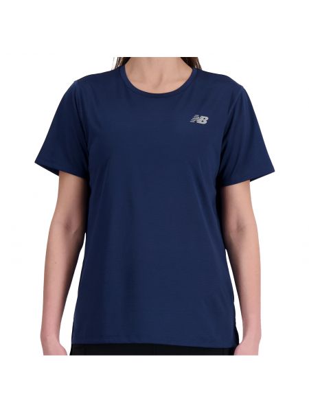 Спортивная рубашка New Balance синяя