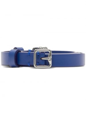 Cintura di pelle Burberry blu