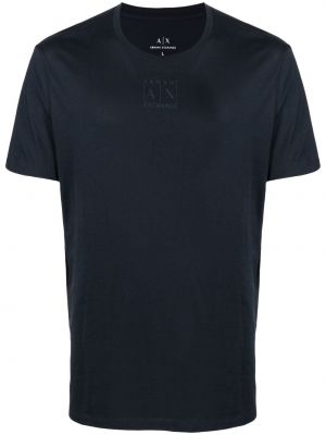 T-shirt Armani Exchange blå