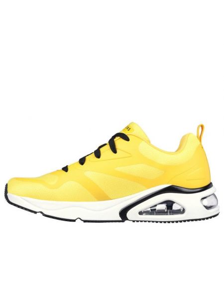 Zapatillas elegantes Skechers amarillo