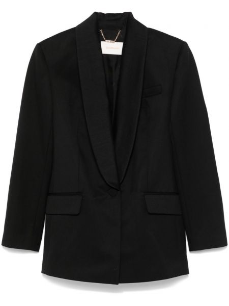 Lang blazer Zimmermann sort