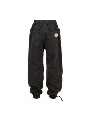 Pantalones de algodón Gucci Vintage negro
