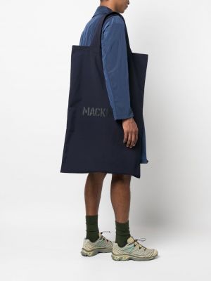Oversize shopper handtasche Mackintosh blau