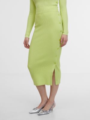 Midi suknja Orsay zelena
