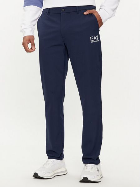Pantaloni Ea7 Emporio Armani blu