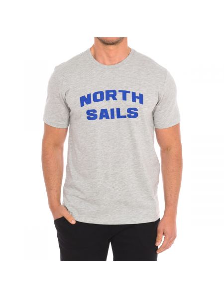 Tričko s krátkými rukávy North Sails šedé