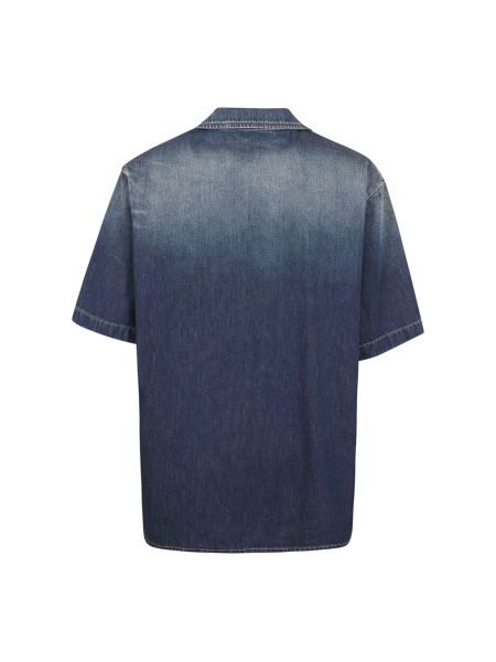 Koszula jeansowa Valentino Garavani niebieska