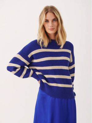 Laza szabású pulóver Part Two kék