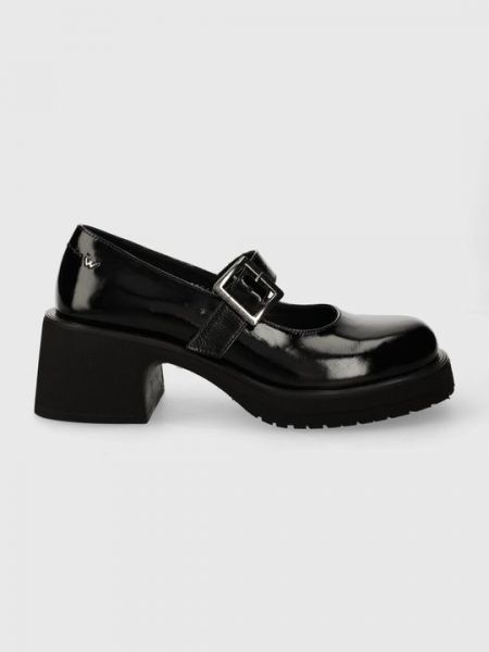 Кожаные туфли Wojas черные