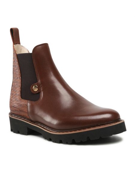 Chelsea boots Hippica marron