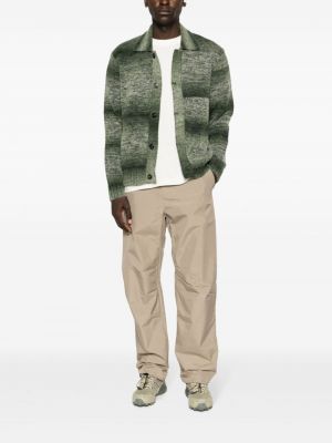 Cardigan en tricot Norse Projects vert