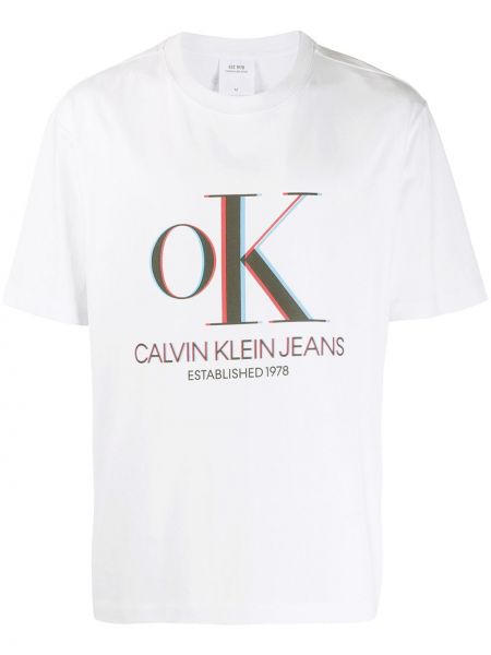 Camiseta Calvin Klein Jeans Est. 1978 blanco