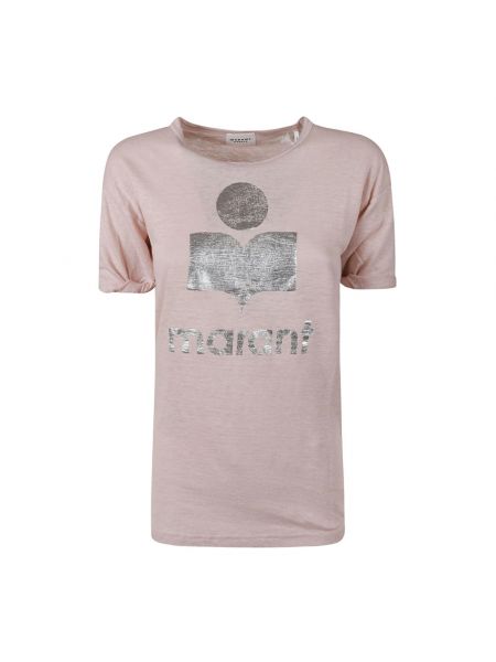 Różowa koszulka Isabel Marant