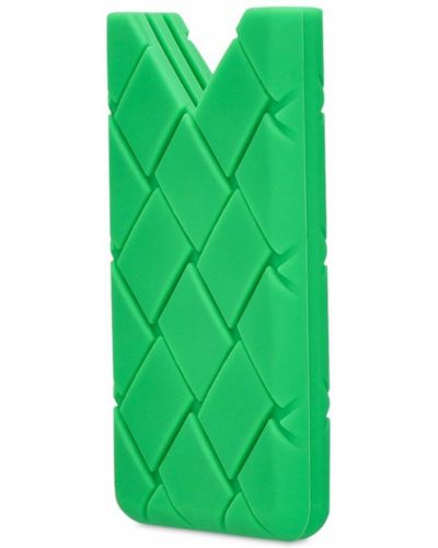 Peněženka Bottega Veneta zelená
