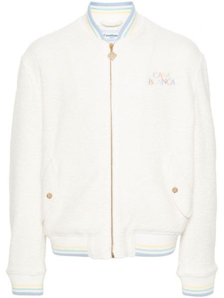 Veste longue Casablanca blanc